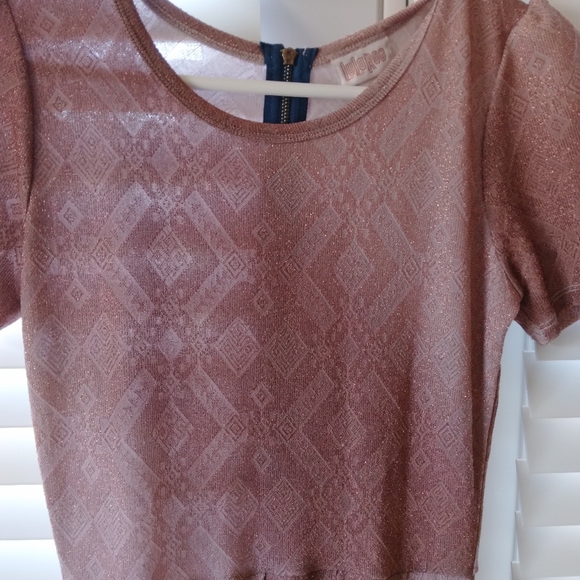 LuLaRoe Midi Dress- Soft rusted Pink - Picture 5 of 8